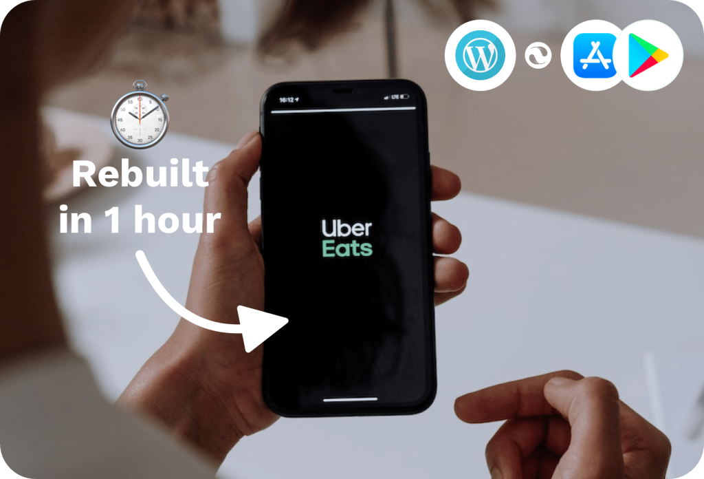Uber Eats App Rebuilt in 1 Hour